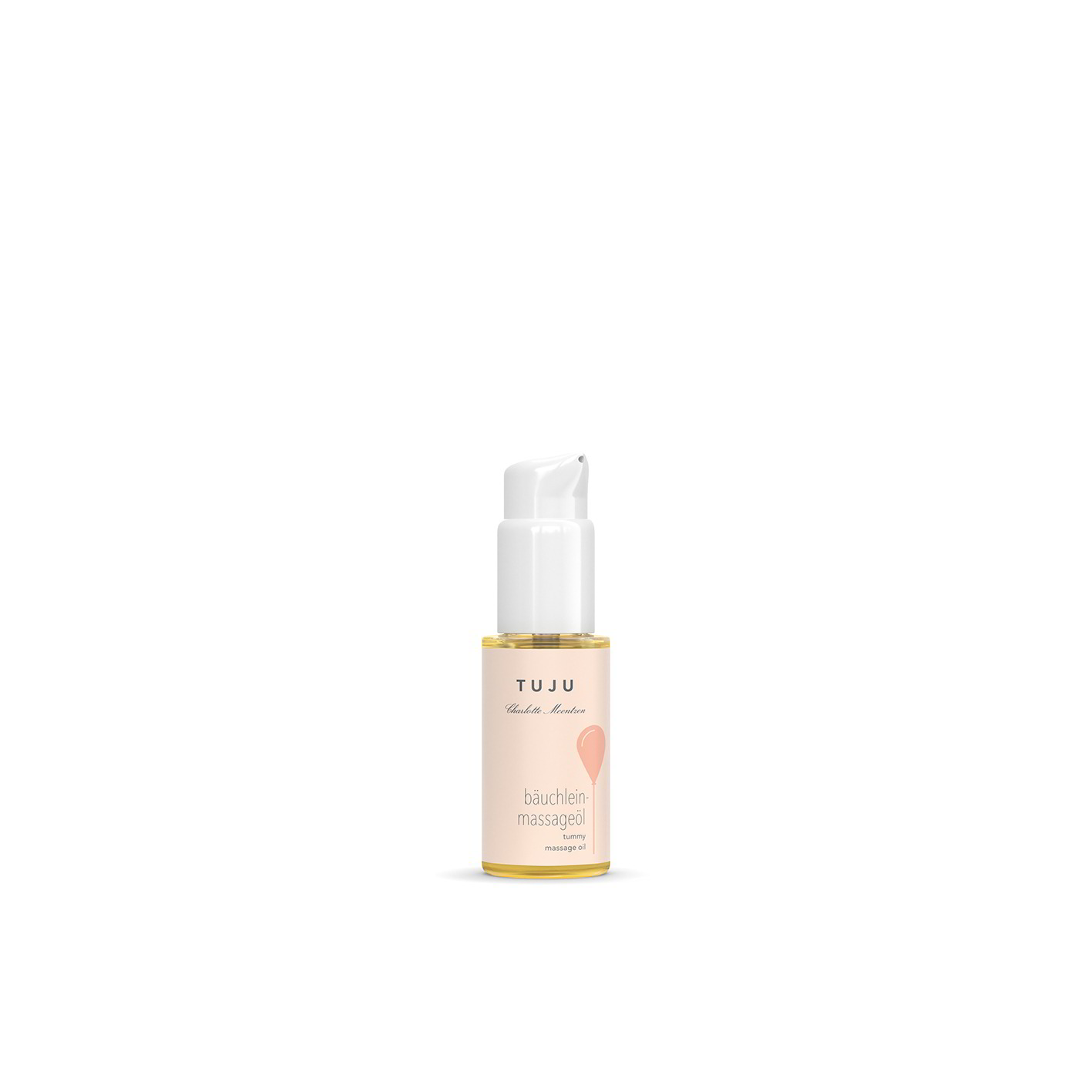 TUJU Tummy Massage Oil For a soft, relaxed tummy