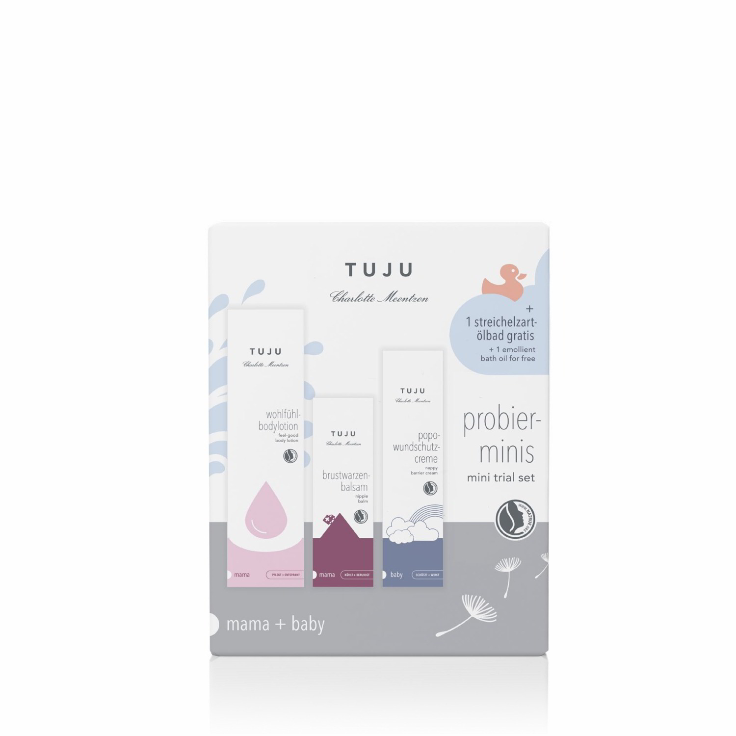TUJU Mini Trial Set 3 x 20 ml + 1 x 5 ml